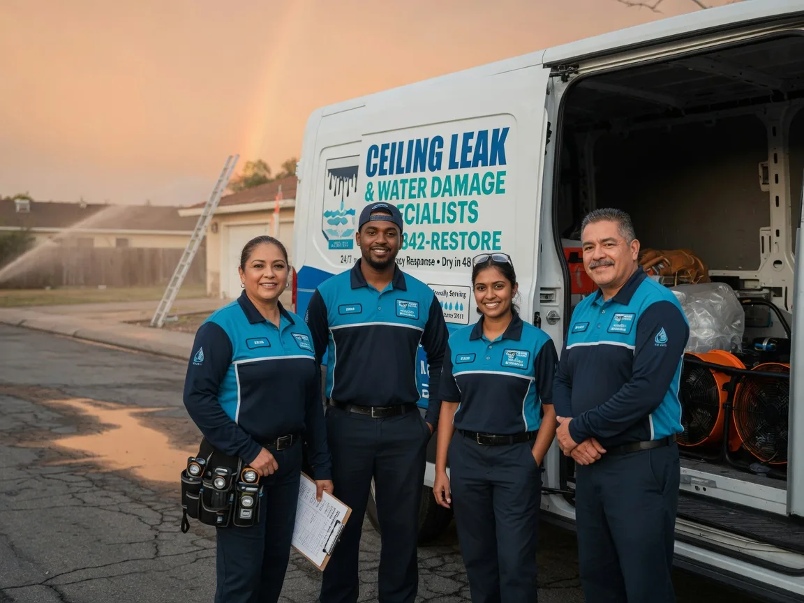 Ceiling Leak Cleanup company in Luray, VA