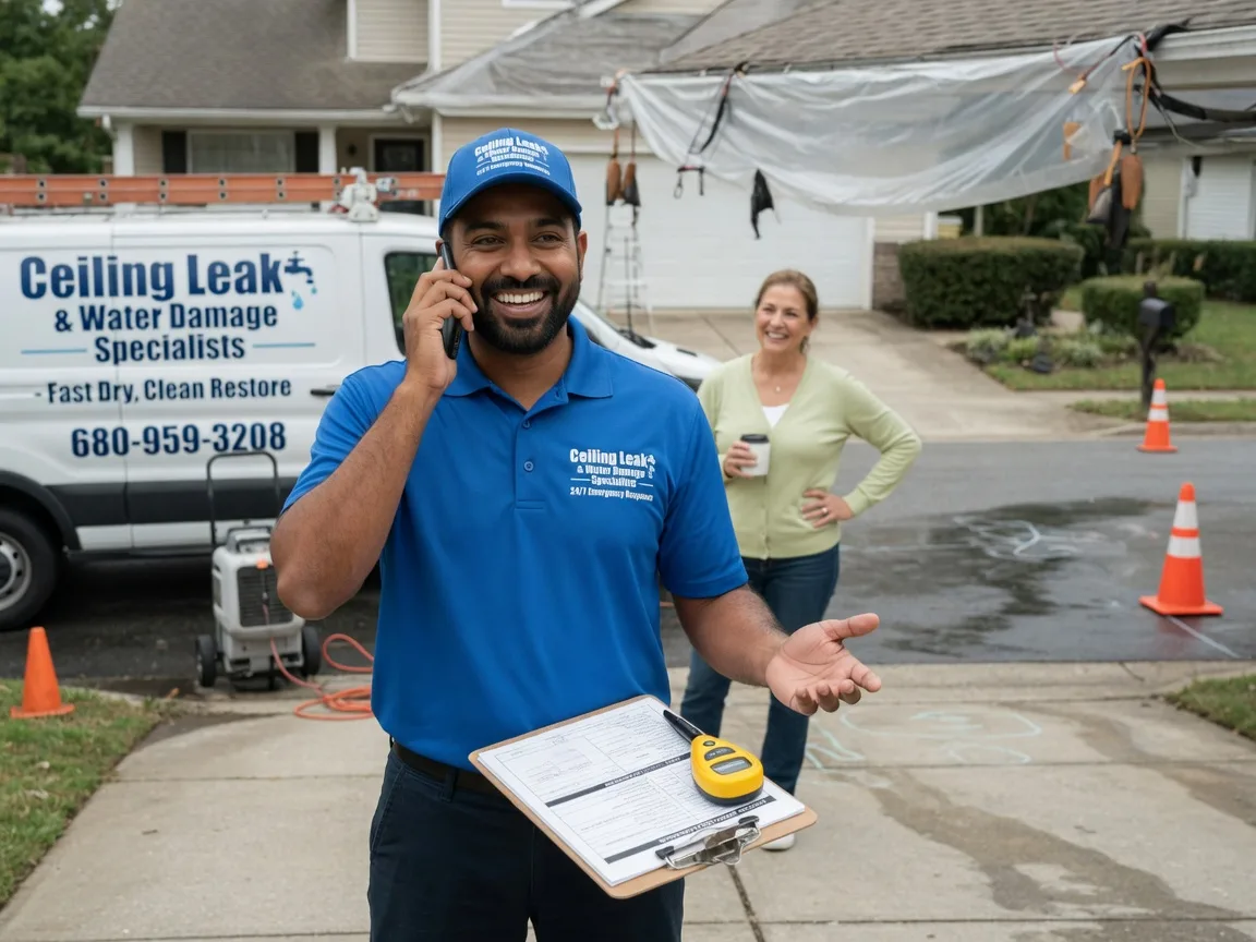 Ceiling Leak Cleanup Luray, VA FAQs